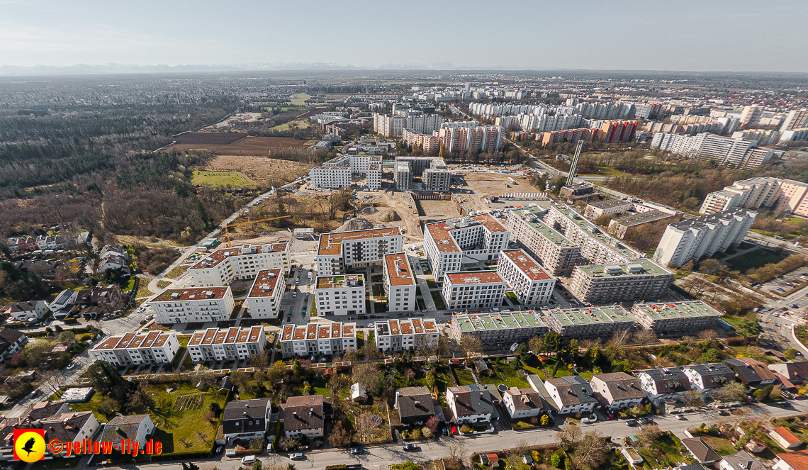 22.03.2023 - Baustele und Wohnanlage Alexisquartier